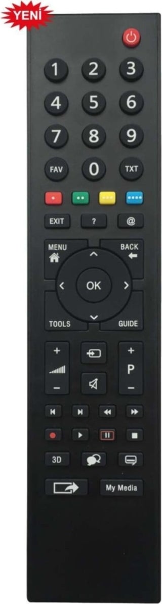 Arcelik Altus Grundig 3D LCD LED TV Remote Control - pzsku/Z6F47C5609474E87004B9Z/45/_/1736547133/e6401f57-04c4-4d55-8d87-8a032a1f6914