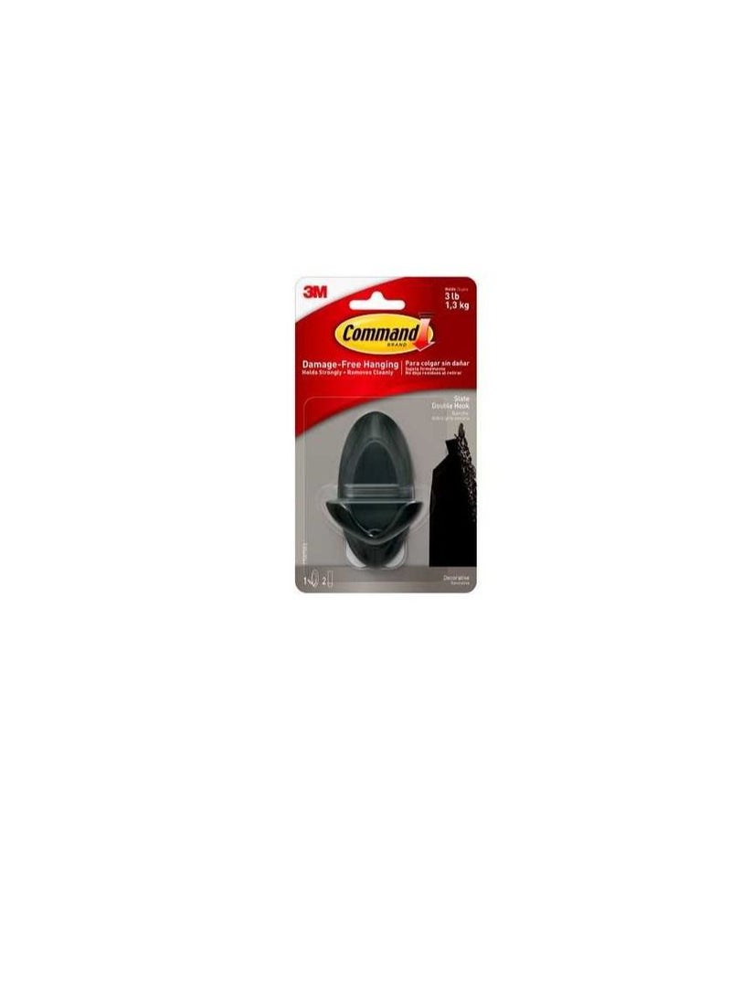 Slate Double Hook - pzsku/Z6F47EC40B4770062EAFFZ/45/_/1665481931/698c8ceb-71f6-44bc-a3d1-58811632f154