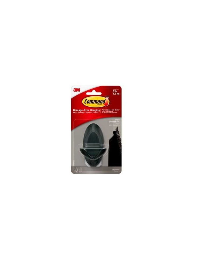 Command Slate Double Hook  - Image 2