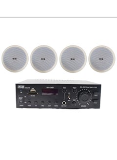 Generic Sound system 4 ceiling speakers with amplifier from Inter Sound  - Image 1