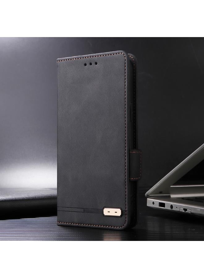 زبون جراب هاتف Honor X8b مع مشبك مغناطيسي من الجلد - Image 2