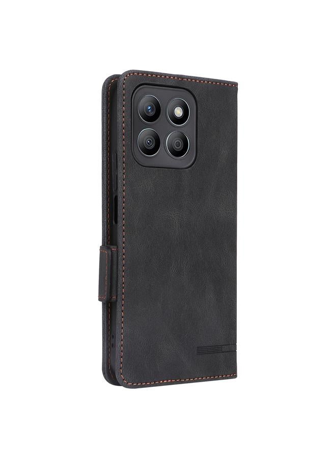 زبون جراب هاتف Honor X8b مع مشبك مغناطيسي من الجلد - Image 3