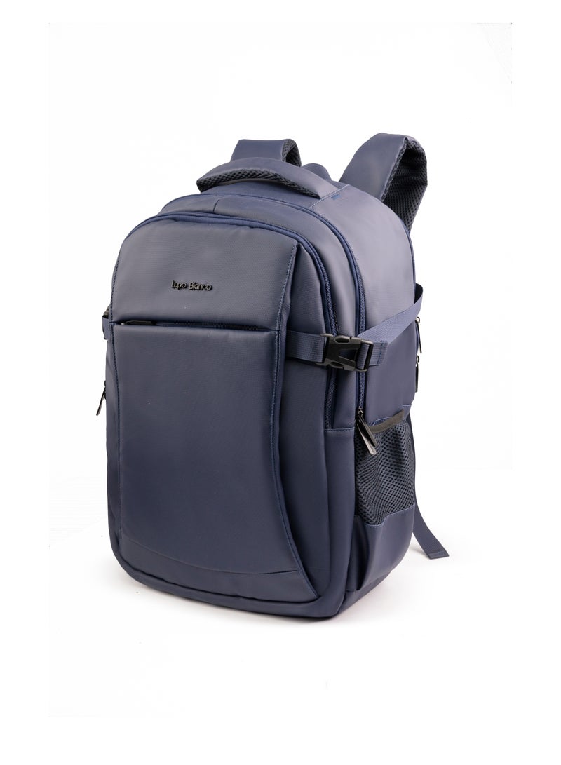 Lupo bianco iSchool Backpack - Navy - Image 2