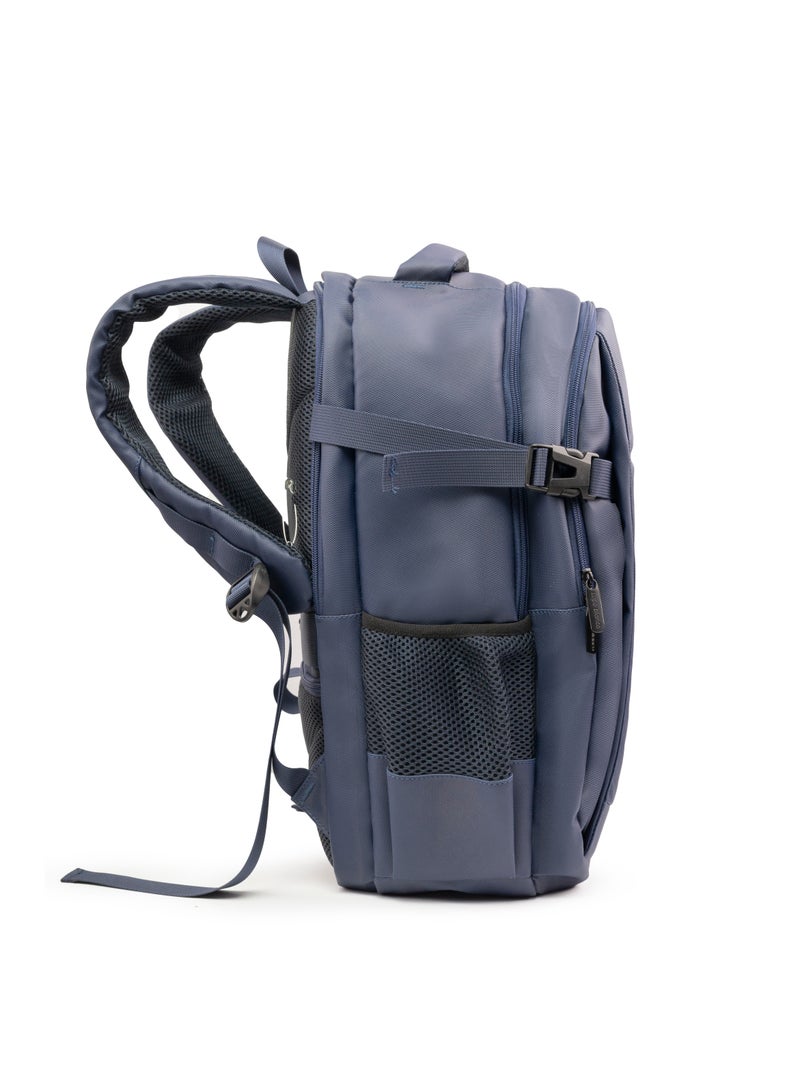 Lupo bianco iSchool Backpack - Navy - Image 4