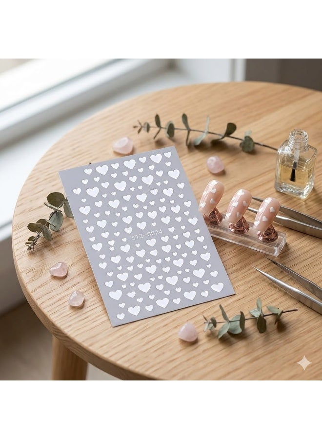Modern nail stickers - 3D for an attractive look in the nail basin - High quality sticker compatible with nail polish and gel. - Image 2