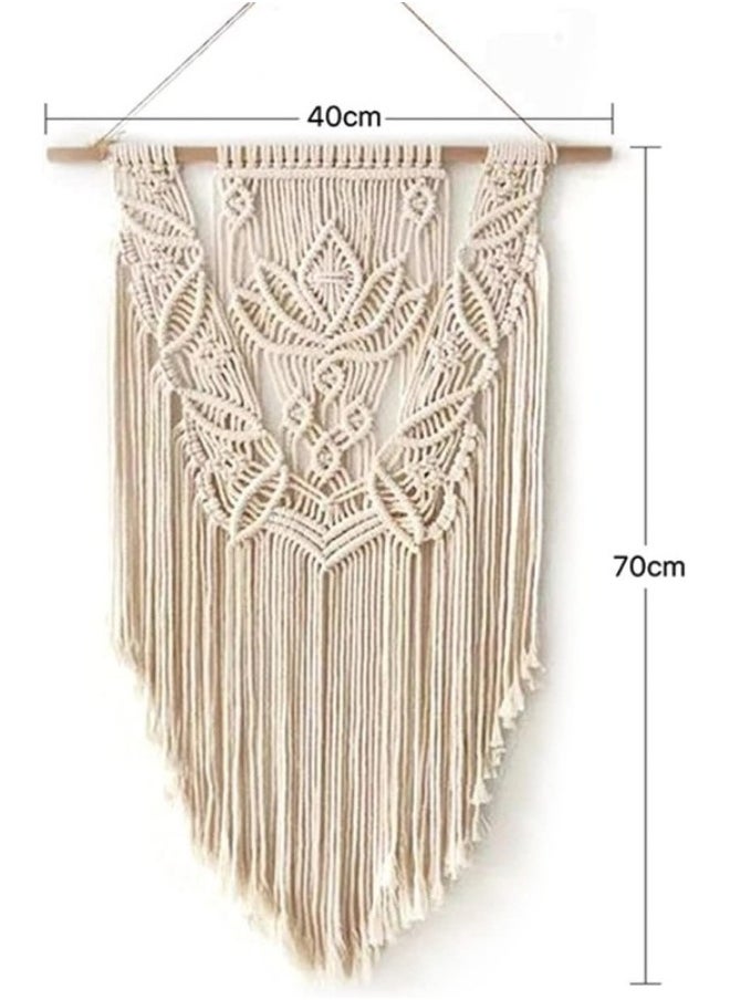 Home Gallery - Macrame Wall Hanging Woven Tapestry Bohemian Handmade - Image 1