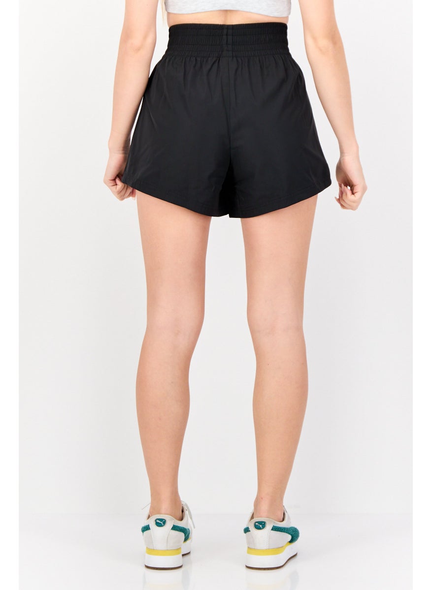 adidas Originals Women Sportswear Fit Running Shorts, Black  - Image 3