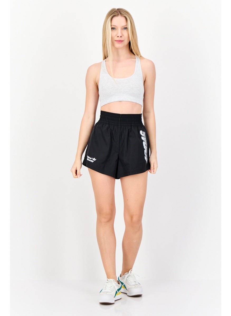 adidas Originals Women Sportswear Fit Running Shorts, Black  - Image 4