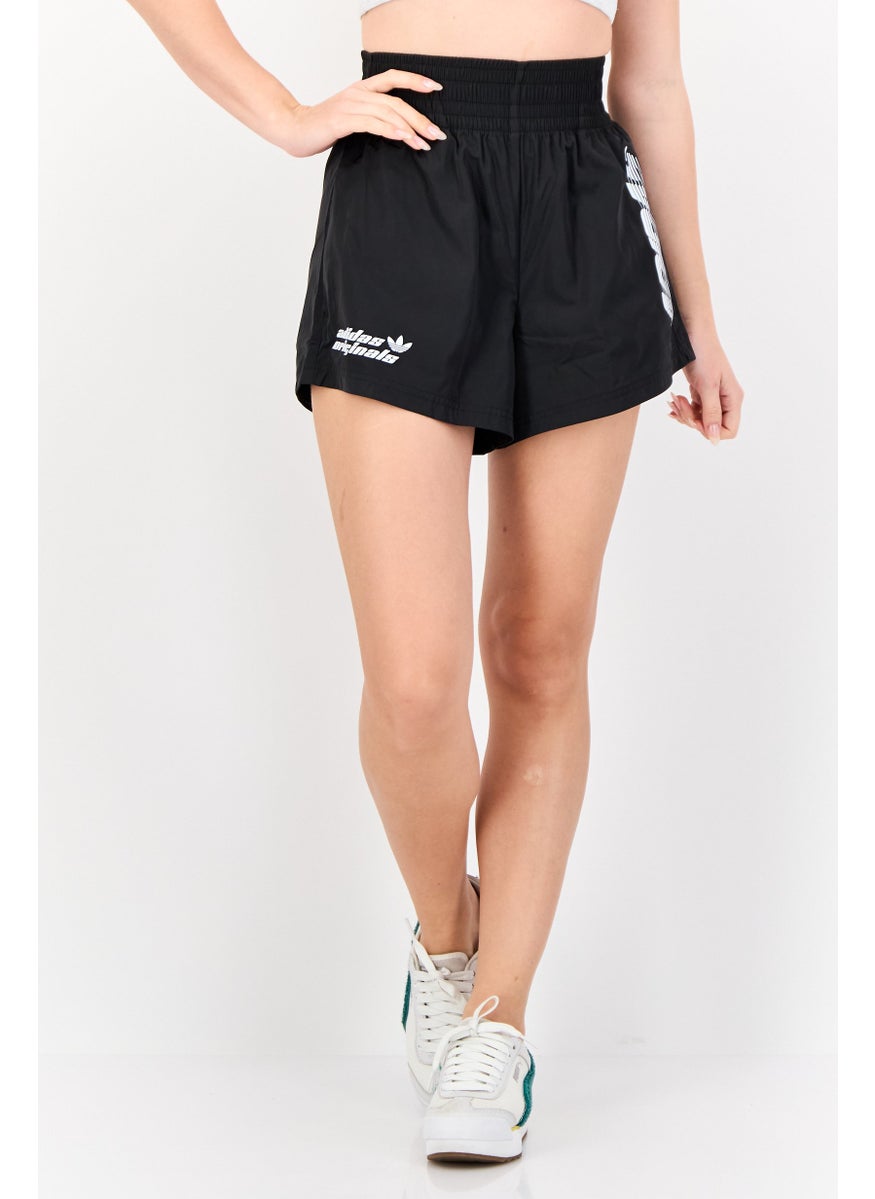 adidas Originals Women Sportswear Fit Running Shorts, Black  - Image 1