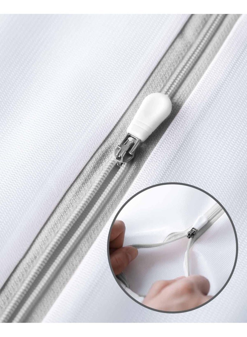Washing & Travel Organizer Bags Delicates Laundry Mesh with Zipper Protection Use as Luggage Dividers ,three different size - Image 4