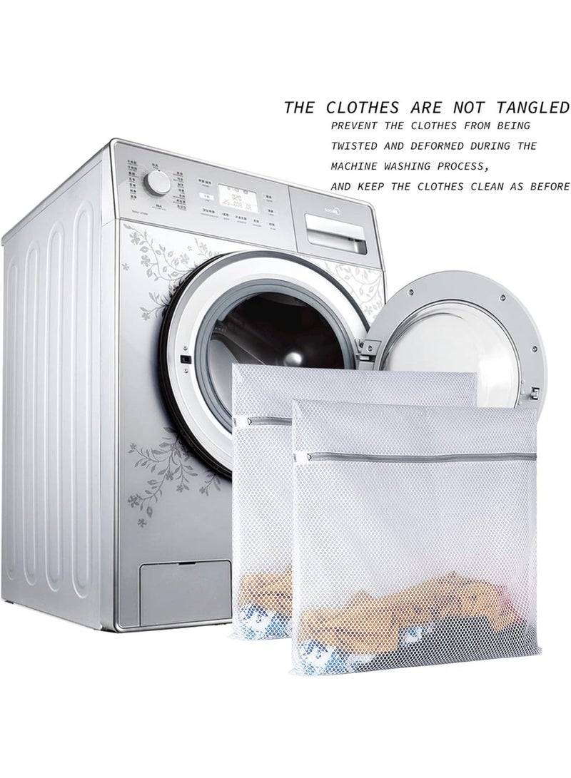 Washing & Travel Organizer Bags Delicates Laundry Mesh with Zipper Protection Use as Luggage Dividers ,three different size - Image 1