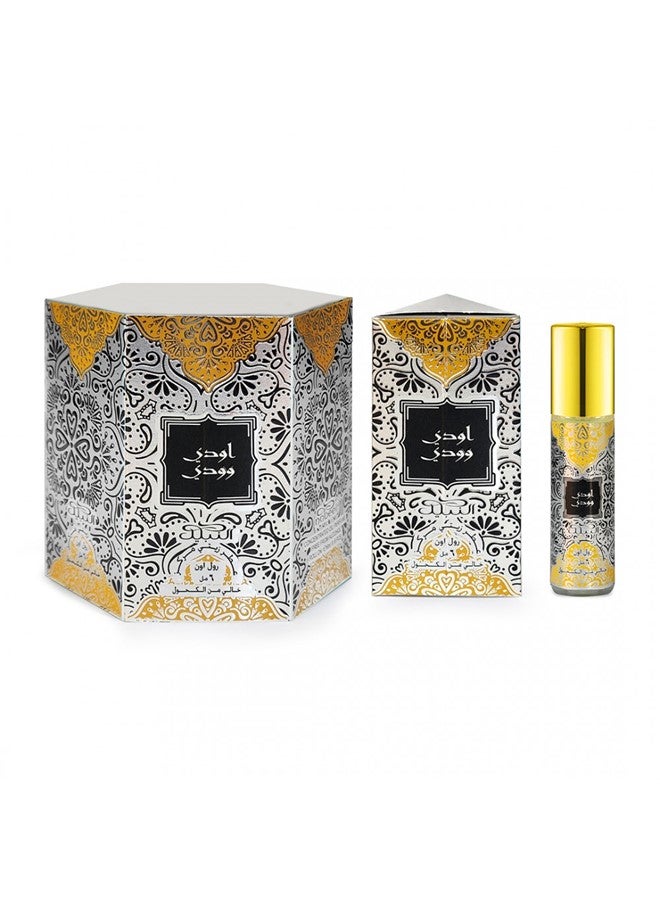 Nabeel Pack of 12 Nabeel Oody Woody 6ml Roll On Concentrated Oil Perfume - Image 2