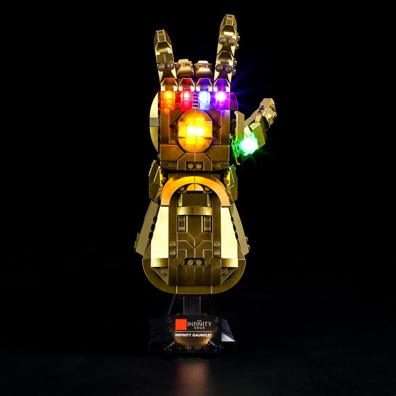 BRIKSMAX Led Lighting Kit for Infinity Gauntlet - Compatible with Lego 76191 Building Blocks Model- Not Include The Lego Set - Image 3