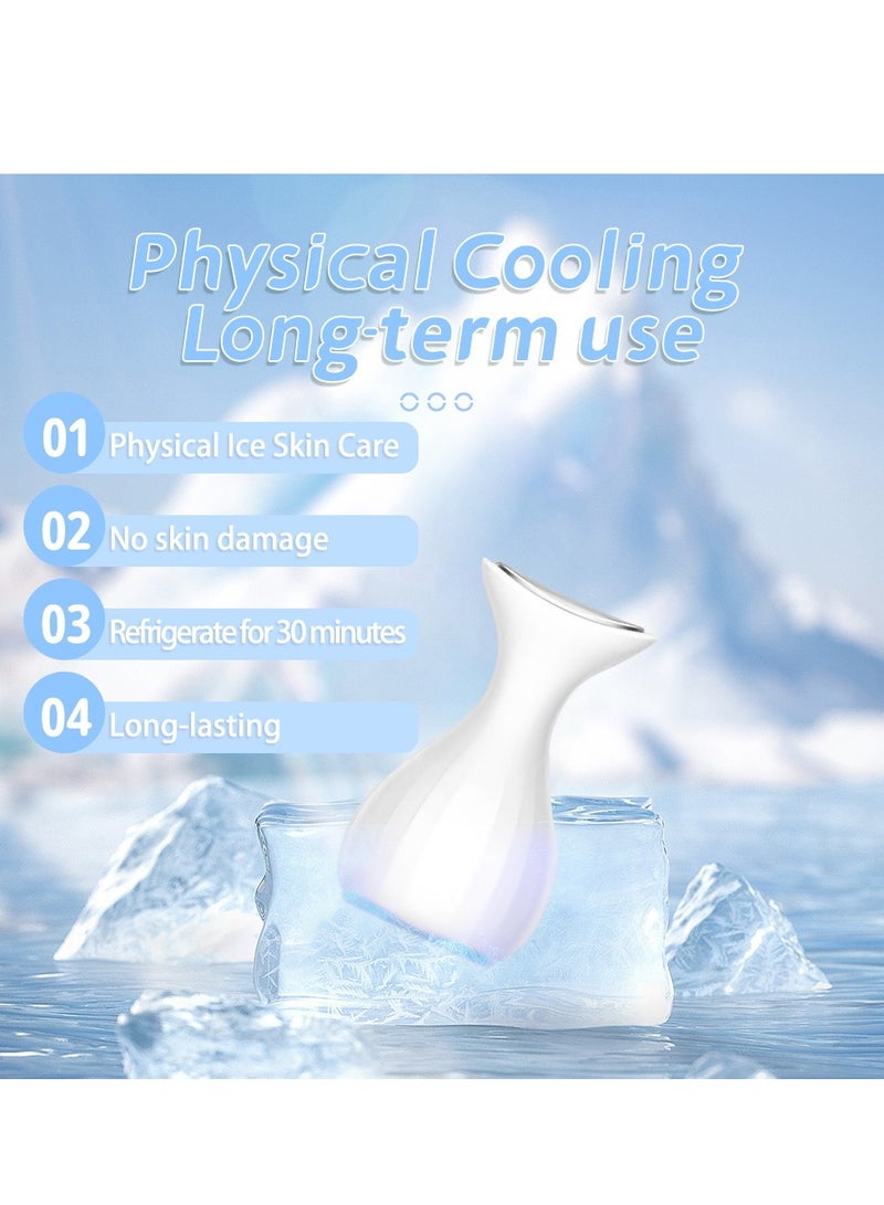 Generic Age-Defying Facial Ice Massage Device: Home Use Cold Compress Beauty Tool, Deep Pore Tightening, Reduces Puffiness, Long-Lasting Cooling Technology, 30 Minutes Continuous Ice Therapy, Suitable for Full Body(pink) - Image 5