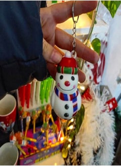 ماركة غير محددة Multi Color Christmas Medals with Sponge Pendant for All Ages, Christmas Gifts for Kids in Two Pieces Shapes and Colors  - Image 2