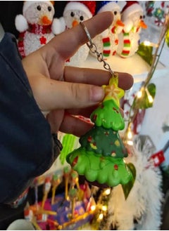 ماركة غير محددة Multi Color Christmas Medals with Sponge Pendant for All Ages, Christmas Gifts for Kids in Two Pieces Shapes and Colors  - Image 3