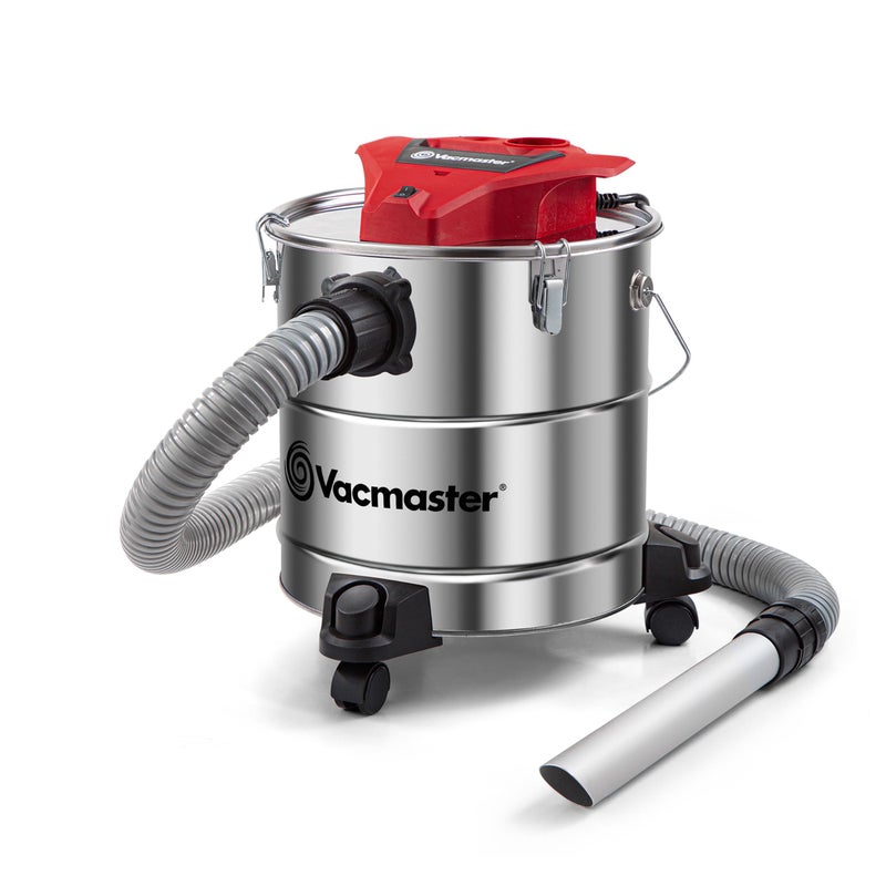 Vacmaster Vac EAV508S 1102 5-Gallon 3.5 Peak HP Premium Stainless Steel Ash Vacuum, Red Edition - Image 1