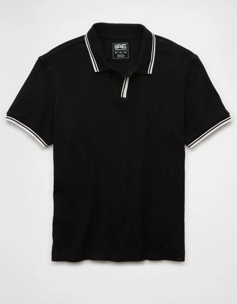 American Eagle AE 24/7 Mesh Polo Shirt