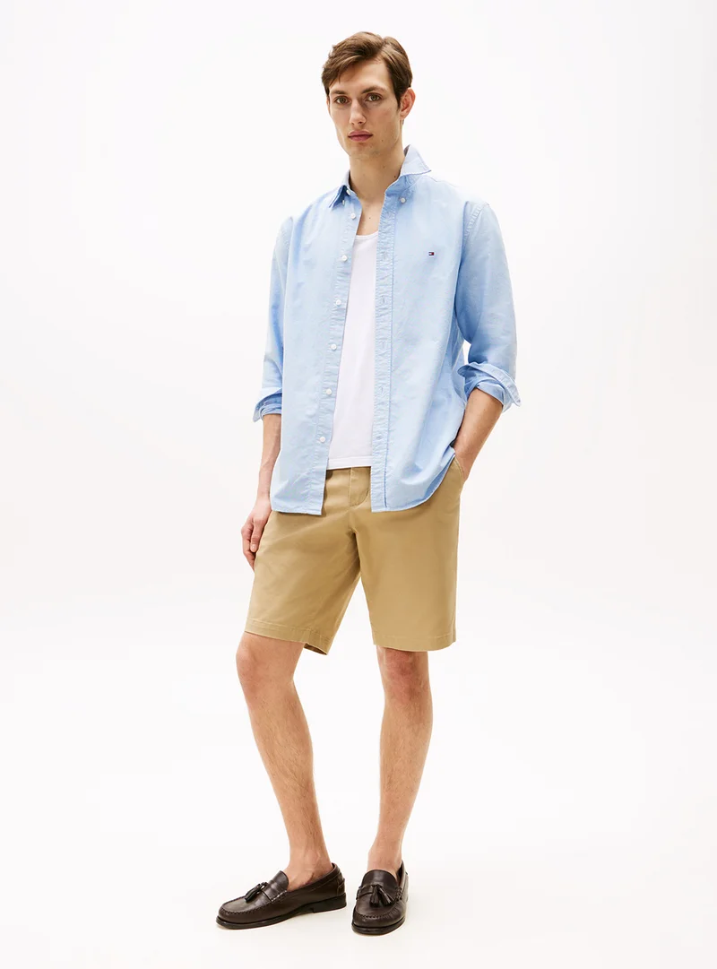 TOMMY HILFIGER Regular Fit Flag Embroidery Oxford Shirt