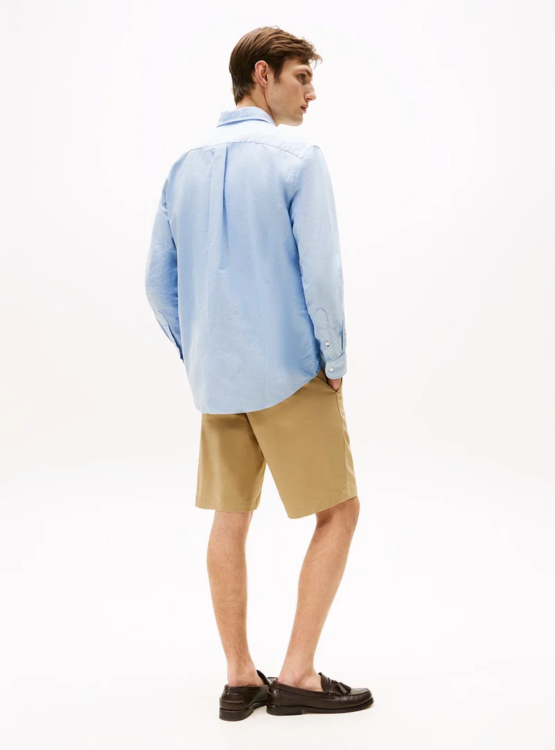 TOMMY HILFIGER Regular Fit Flag Embroidery Oxford Shirt