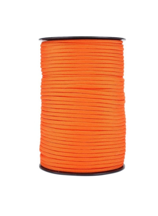 Beone 100M Strong Strength Nylon Rope 4mm 9 Core Paracord, for Survival, Braided Fishing, Clothes Line Portable Outdoor Lanyard Climbing Camping Travel Rope - Image 1