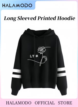 Unisex Hoodies Long-Sleeved Printed Tops Casual Sweatshirts Soft Sportswear Fashion Youth Pullovers with Drawstrings and Large Pockets for Daily Wear - pzsku/Z6F48E36759661370959AZ/45/1758184293/34c9c02f-c5ad-405a-8651-2ce973435c1d
