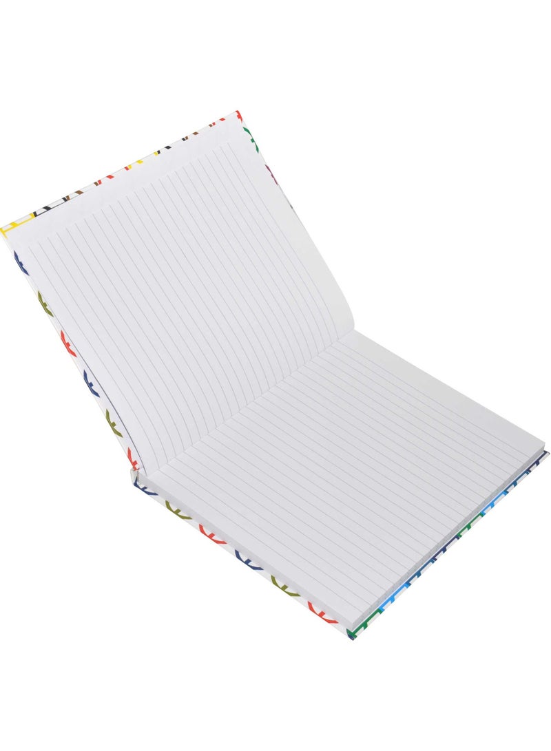 FIS LIGHT Pack of 5   Hard Cover Notebook 100 Sheets, Size : 9X7 Inches (22.86 X 20.32 CM) -LINB971001307 - Image 3
