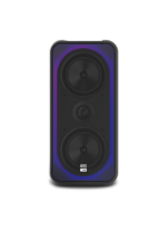 Altec Lansing Shockwave 200 Wireless Speaker 180W Bluetooth Speaker with a Long Lasting 12 Hour Battery, Multi LED Party Modes, Multiple bass Boost Modes, Party Sync, FM Radio - Image 1