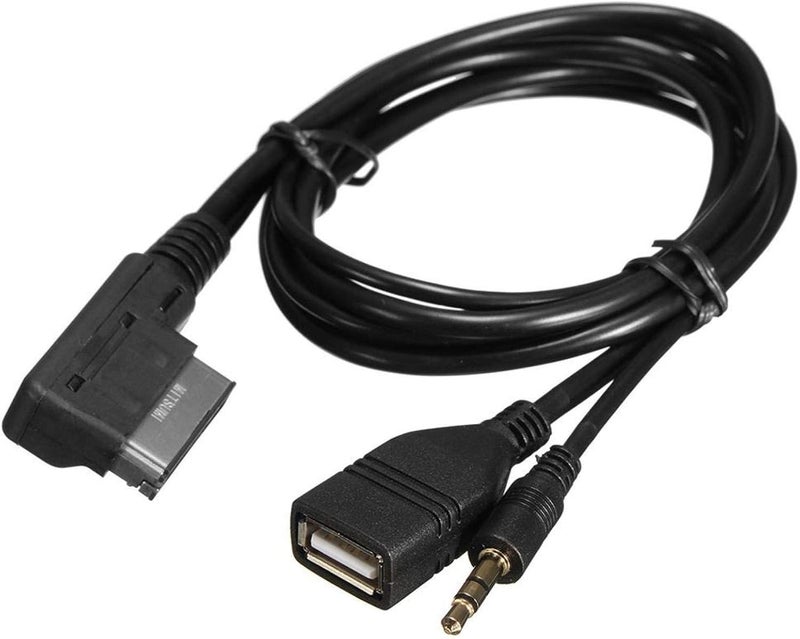 klarako Music MDI AMI MMI Interface USB+Charger Aux Cable for S5 Q5 Q7 A3 A4L A5 A1 - Image 2