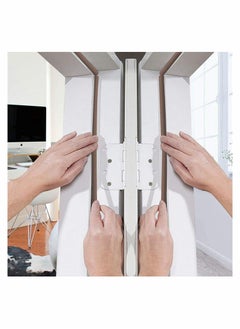 Excefore Door Seal Weather Strip, Self Adhesive 10m Rubber Seal Weather Strip Foam Tape for Doors and Windows Door Insulation Strip Foam Seal for Water-Proofing, Wind Noise Sound,  1 Roll (D-Type-Brown）  - Image 3