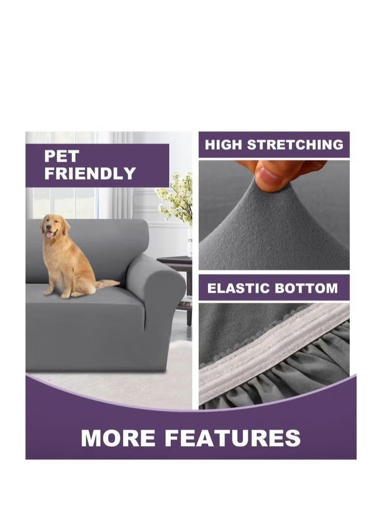 Knitted Thickened Sofa Cover, Single, Double, Three Person Sofa Cover, Full Coverage, Sofa Cushion Cover Cover ﻿ - Image 5