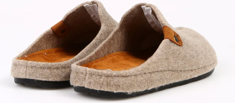 تويجي Beige Men's House Slippers Tw Mat