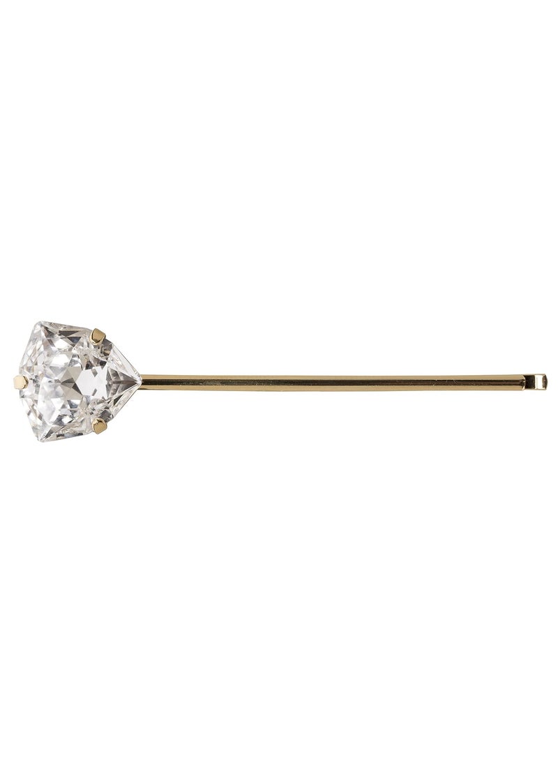 L. Erickson L Erickson Bella Crystal Bobby Pin  CrystalGold 