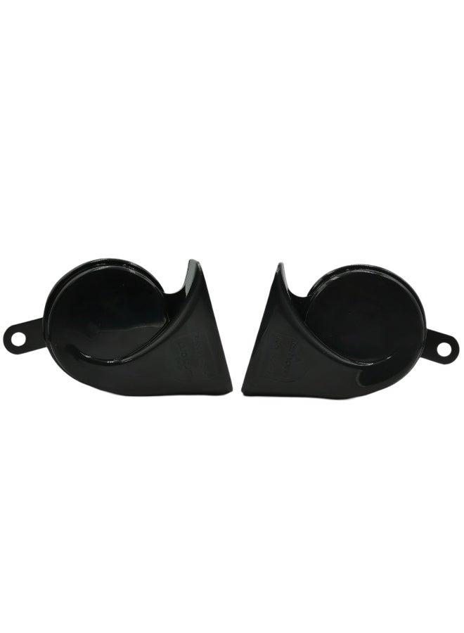 MRHORN Dual Tone Electric Car Horn 12V 115–118dB 400Hz 500Hz High Low Snail Horn Pair Universal OE Style Replacement for Car SUV Truck Bus Motorcycle Waterproof Compact Easy Install - Image 5