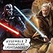 STAR WARS حرب النجوم اصنع سيوف ضوئية خاصة بك بناء 2 للأطفال أوبى وان كينوبي دارث فيدر هدايا ألعاب لصبي عمره 6 سنوات مجموعة قابلة للجمع - Image 4