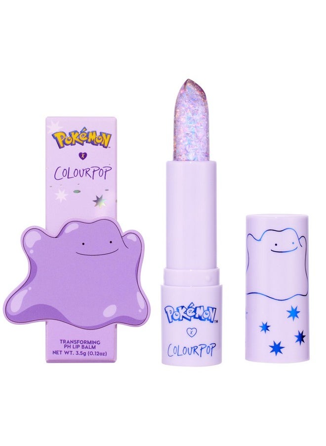 COLOURPOP ColourPop x Pokémon pH Lip Balm - Color Changing Lip Balm Infused with Multi-Pearl Flakes & Lip-Loving Ingredients - Creates the Perfect Custom Pink Shade - Transform (0.12 oz)  - Image 2