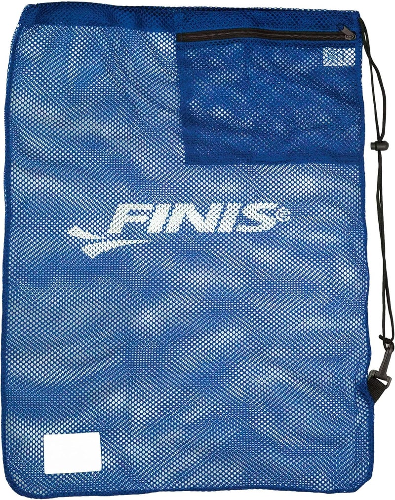 FINIS Mesh Gear Bag for Swim Equipment - Quick-Dry Nylon - Drawstring Closure - Zip Pocket - Hook Attachment - Image 1