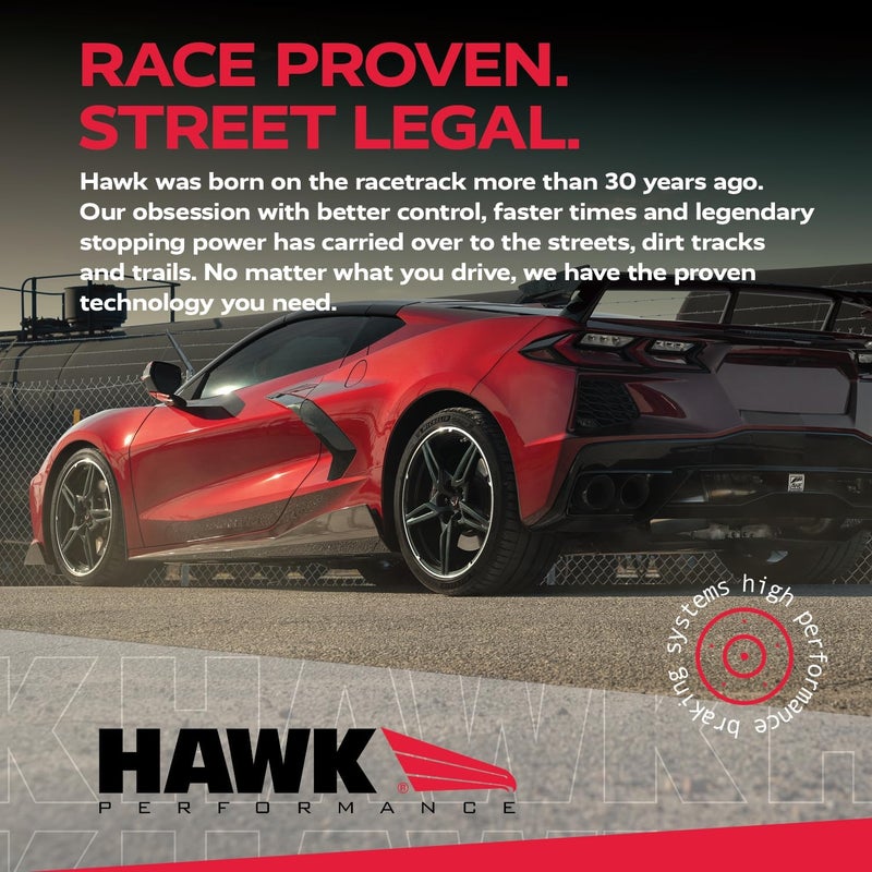 Hawk Performance HPS High Performance Street Disc Brake Pads - Image 5