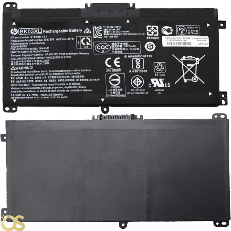 OS Battery HP Compatible with Pavilion X360 14-ba BK03XL - From OS Store - 3 Month Warranty - Image 4