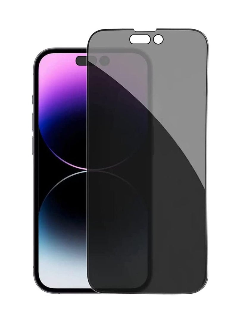 DUSALA iPhone 14 Pro Max Privacy Screen Protector Anti Spy Private Full Coverage Film, 9H Hardness Anti-scratch Private Screen - Image 1