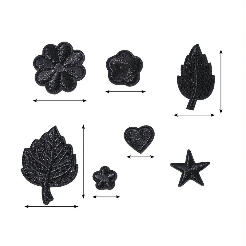 Universal All Fabric Compatible 7 Pcs Embroidery Patches Multi Purpose Use - Image 1