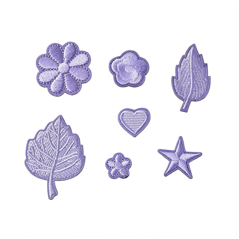 Universal All Fabric Compatible 7 Pcs Embroidery Patches Multi Purpose Use - Image 4