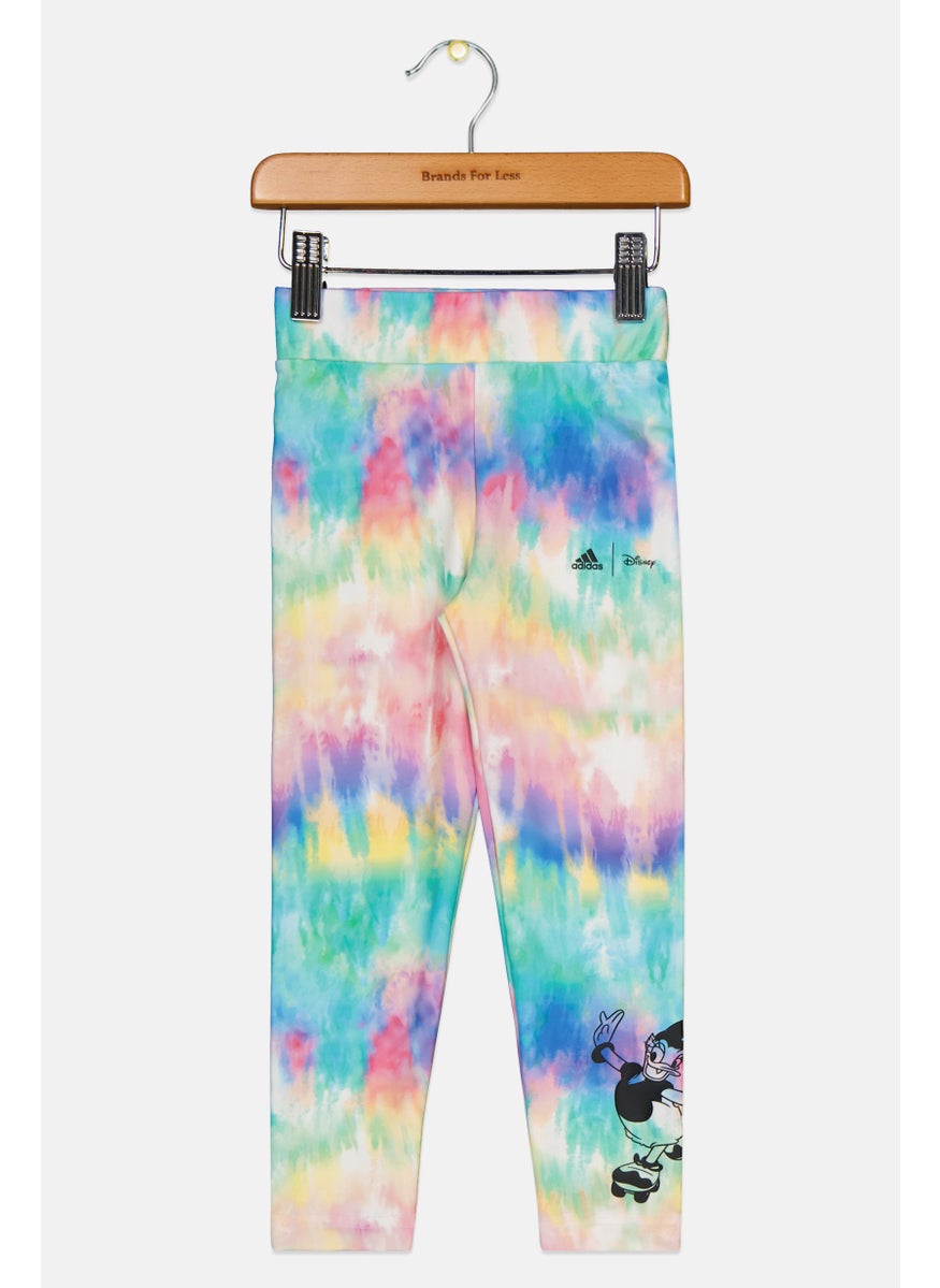 Adidas Adidas x Disney Toddlers Girl Tie Dye Pull On Leggings, Multicolor  - Image 1