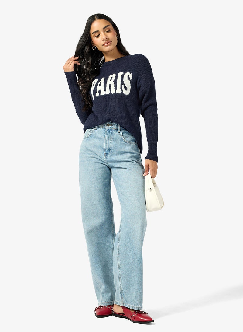 اونلي كنزة صوف محبوكة من أونلي جيريكو - Image 4