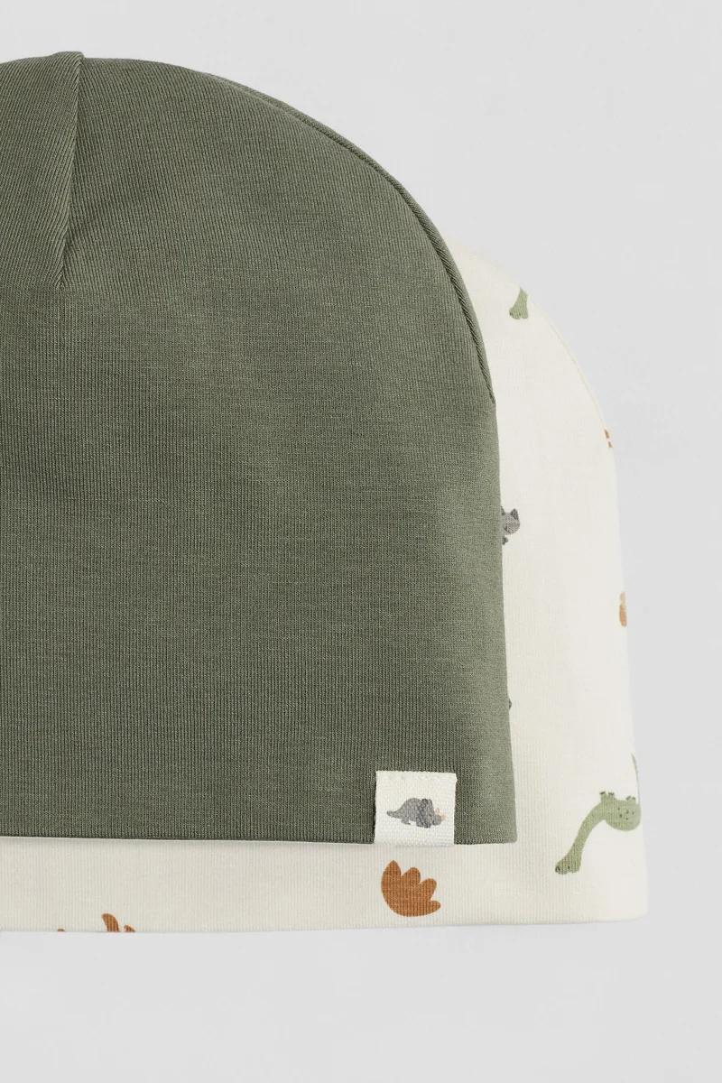 H&M 2-pack cotton jersey beanies