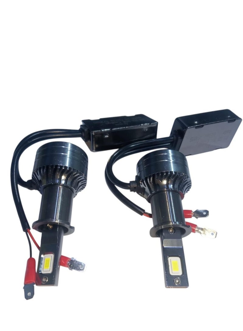 LED Car Headlight Kit H3 R3 200% Brightness 6000K35W - Image 2