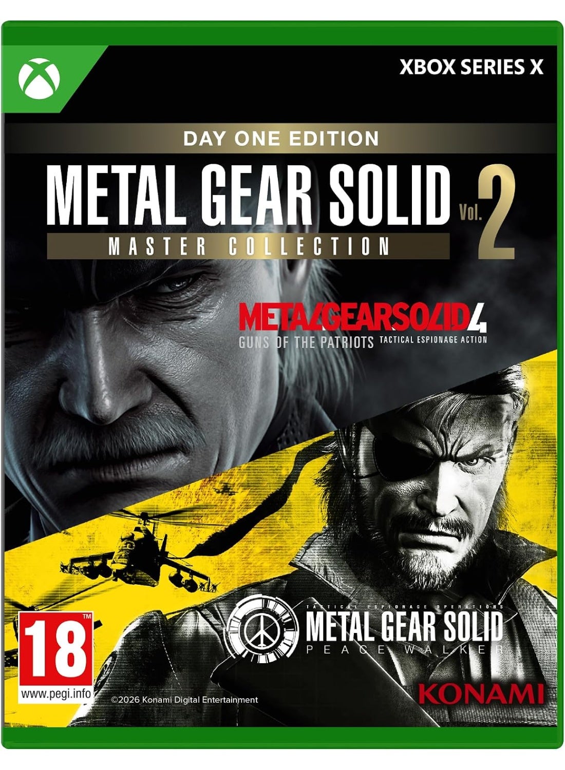 Konami Konami Metal Gear Solid Master Collection Vol 2 Day One Edition N70431061V