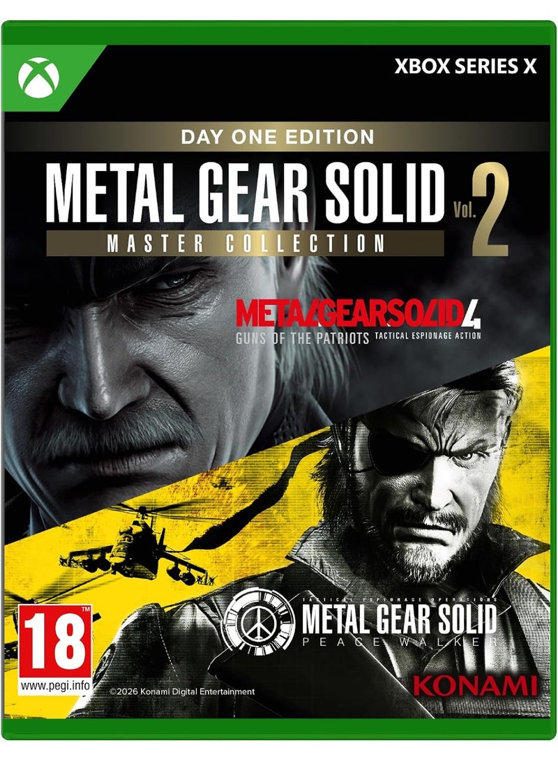Konami Metal Gear Solid Master Collection Vol. 2 Day One Edition for Xbox Series X - Action & Shooter - xbox_one_series_x - Image 1