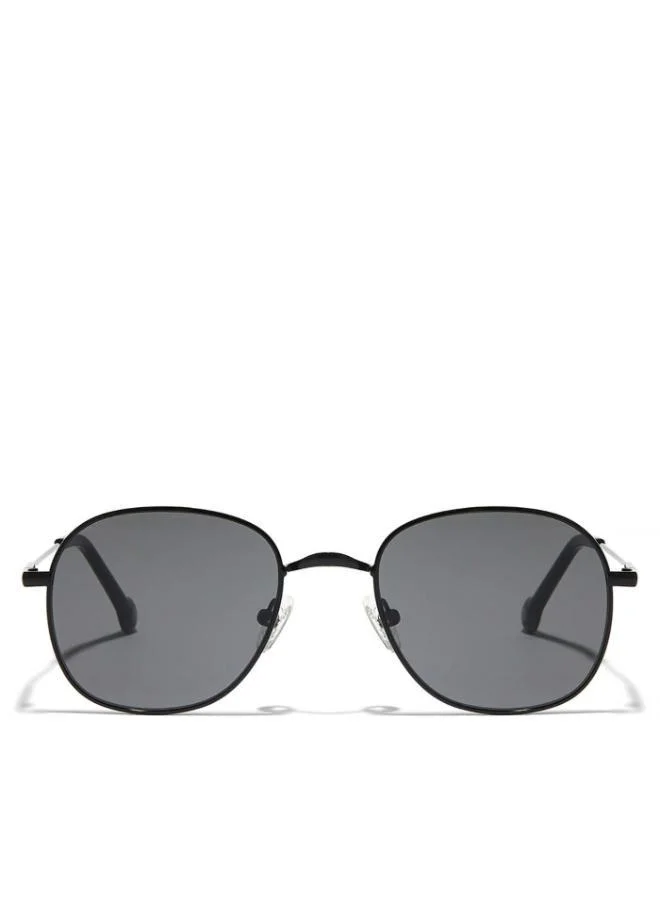 30Sundays BOUND Men Black Sunglasses - Frame Material: Metal - Lens Color: Black- Frame Color: Black - Full Rim