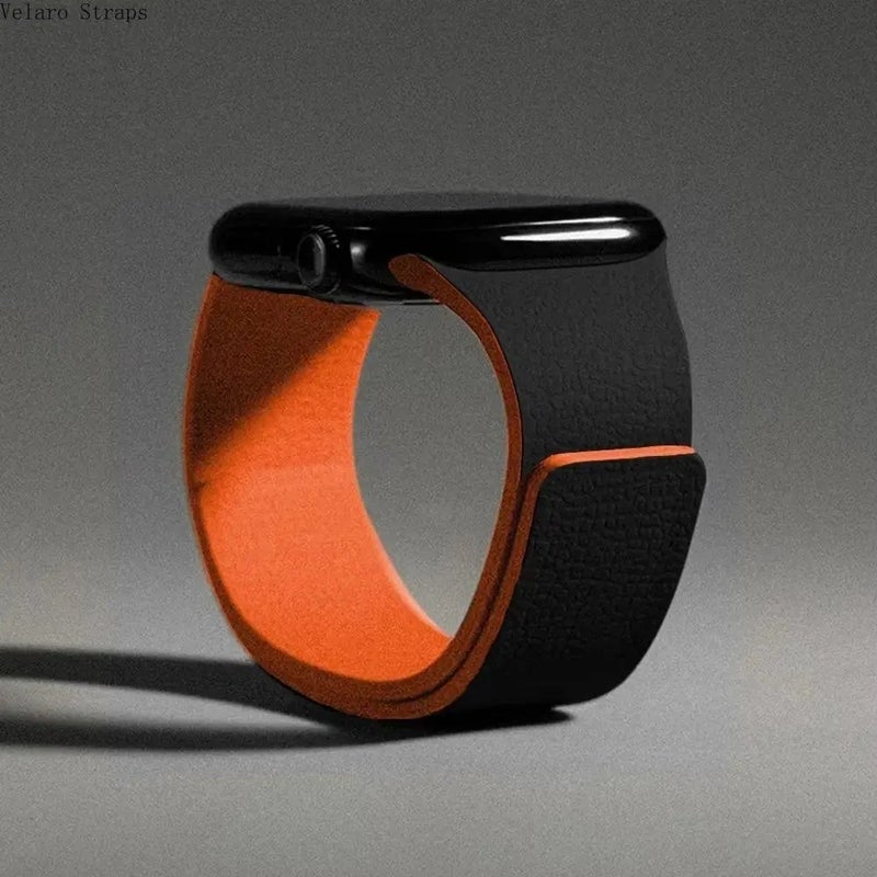 حزام مغناطيسي بتصميم سوار لساعة آبل (40–49مم)، متوافق مع سلسلة iWatch وUltra 2/3 - Image 5